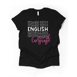 english second language esl shirt squad tee t-shirt t shirt minimalist women unisex elementary preschool kindergarten te
