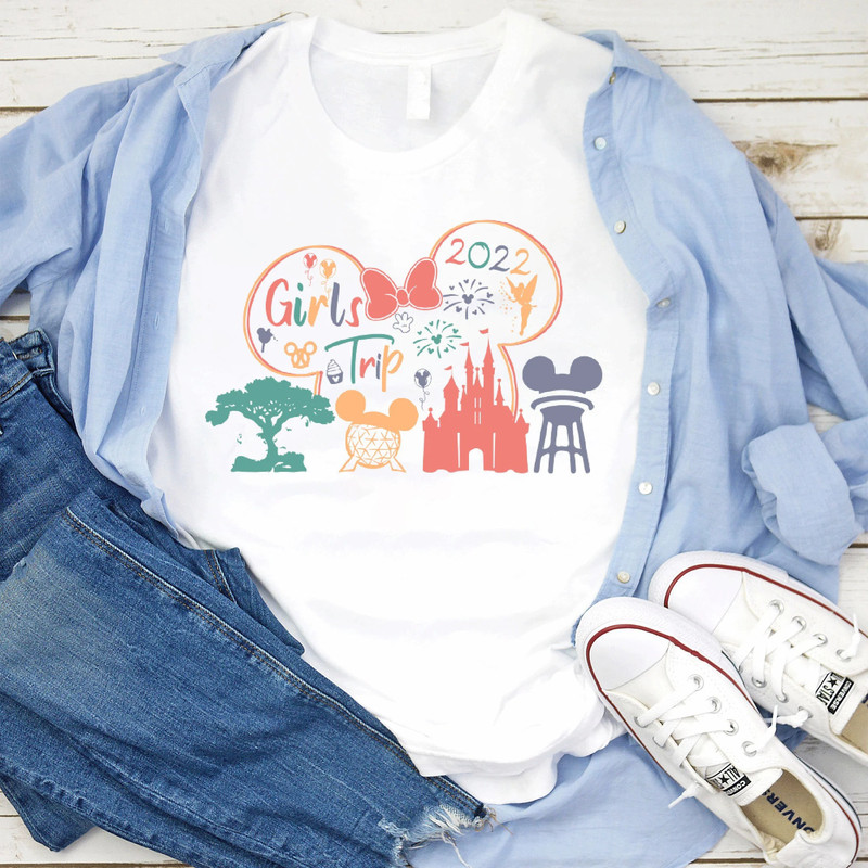 Disney Girls Trip Shirt, Disneyland Shirt, Retro Disneyland Vintage Tee, Disney Besties Tee, Walt Disney Shirt