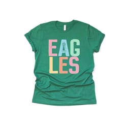 team spirit shirt go eagles mom parent gift short-sleeve unisex tshirt unisex tee football baseball soccer basketball