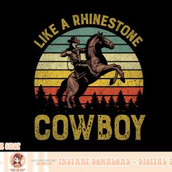 like a rhinestone cowboy vintage western rodeo country music png