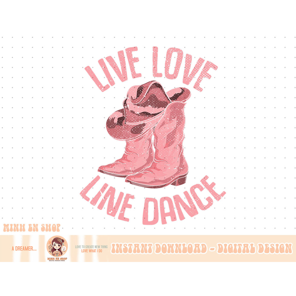 Line Dancing Cowboy Boots Hat Line Dancer Line Dance T-Shirt copy.jpg