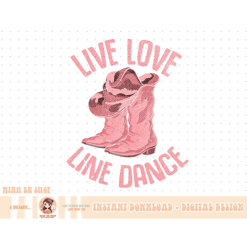 Line Dancing Cowboy Boots Hat Line Dancer Line Dance T-Shirt copy.jpg