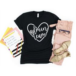 school teacher admin team tee t-shirt minimalist womens unisex elementary back to school first day