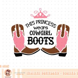 princess cowboy boots western cowgirl girls png