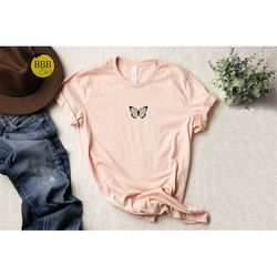 butterfly shirt, moth shirt, cottagecore shirt, bug shirt, aesthetic shirt, cottage core shirt, butterflies shirt, sprin