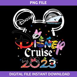 daddy disney cruise 2023 png, mickey cruise png, disney png digital file