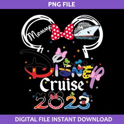 mommy disney cruise 2023 png, minnie cruise png, disney png digital file