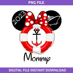 mommy disney cruise 2023 png, disney family trip png, minnie png, disney png digital file