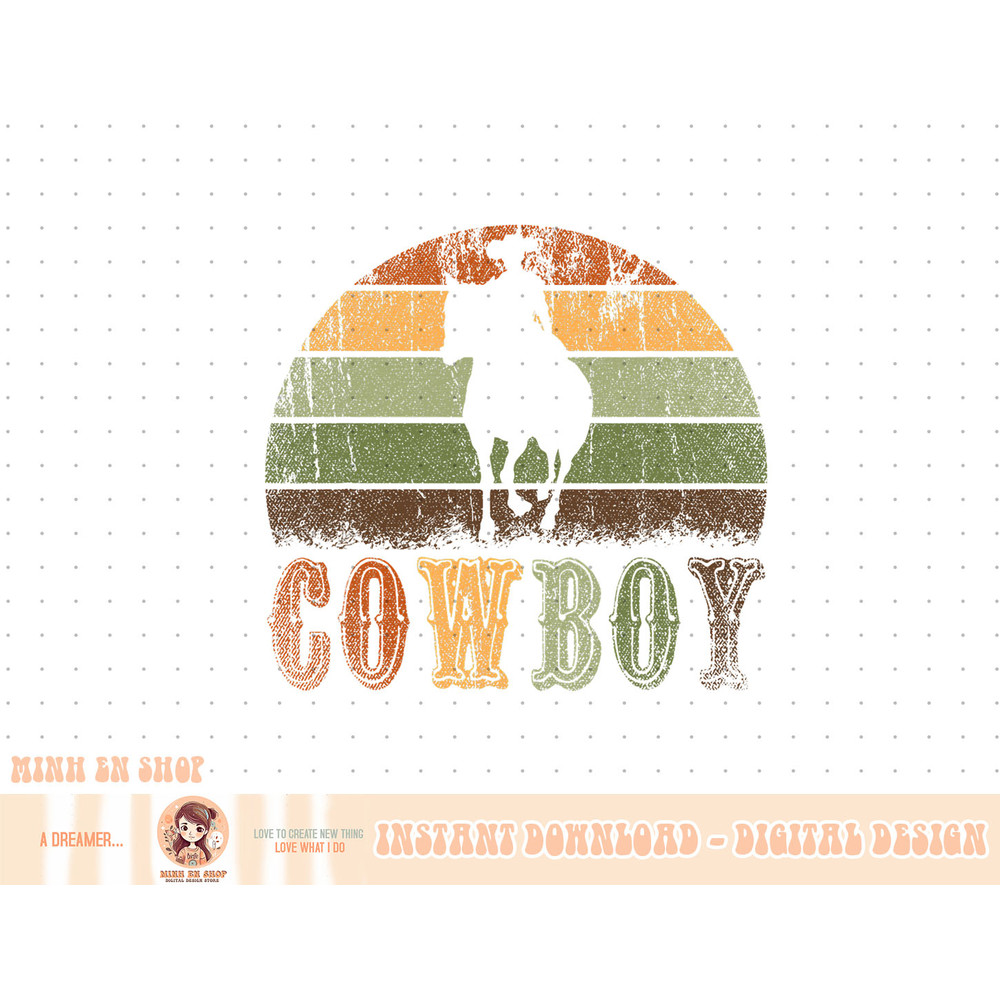 Retro Horseback Riding Rodeo Western Line Dance Horse Cowboy T-Shirt copy.jpg