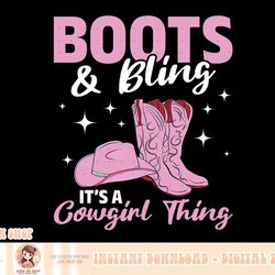 rodeo western country southern cowgirl hat - boots & bling png