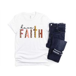 easter shirt have faith half leopard unisex tee cute gift for her encouraging inspiring christian shirt