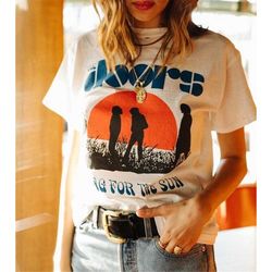 the doors waiting for the sun shirt-the doors shirt,the doors t shirt,the doors tee shirt,vintage shirt,vintage band shi