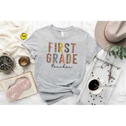 custom leopard print grades shirt, personalized shirt, custom school shirt, back to school shirt, teacher life, student