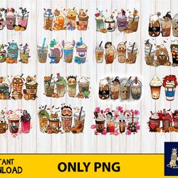 16 file halloween coffe png