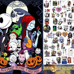 170 nightmare before christmas png , digital download
