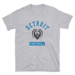 detroit football tee, lions, classic, matt stafford, short-sleeve unisex t-shirt