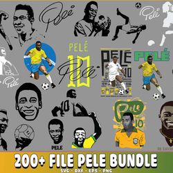 200 file pele brazil svg, pele brazil svg, rip pele digital, my legend style svg, digital download
