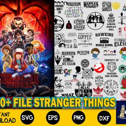 250 file stranger things svg, digital download