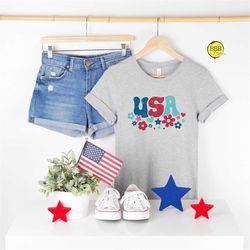 retro usa shirt, 4th of july tee, funny fourth of july shirt, 4th of july shirt,patriotic shirt, retro america shirt, in