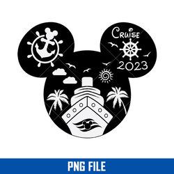 dinsey cruise 2023 mickey ears png, mickey mouse png, disney png digital file