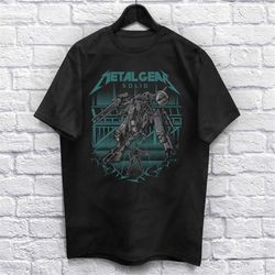 heavy gear t-shirt unisex (for men and women) shirt heavy metal shirts. metalhead shirt music tee retro gaming