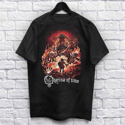 time t-shirt unisex (for men and women) shirt gamer shirt heavy metal shirts video game shirt music retro