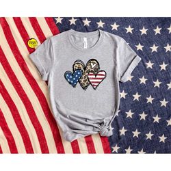 patriotic hearts shirt, patriotic shirt, america shirt, freedom shirt, fourth of july shirt, american flag shirt, funny