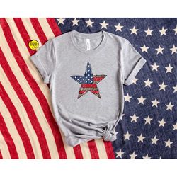 4th july star shirt, patriotic shirt, america shirt, freedom shirt, fourth of july shirt, american flag shirt, funny shi