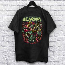 beast in the night t-shirt unisex (for men and women) shirt gamer shirt heavy metal shirts video game shirt music retro
