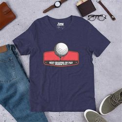 best grandpa by par shirt, grandpa golf shirt, golfing shirt, grandpa golf gift, golf lover gift, golfer shirt, golf lov
