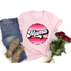 valentine's day shirt mama circle groovy retro red pink heart tie dye leopard unisex tee cute gift for her funny valenti