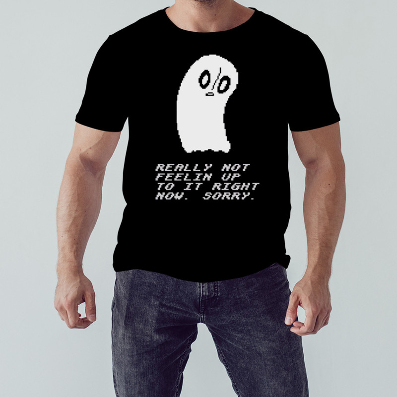 Undertale Quote Of A Ghost shirt, Movie Shirt, Trending Shirt, Hoodie, Tanktop, Sweatshirt, Longsleeve, Unisex Tee