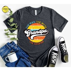 the man the myth the legend grandpa shirt, funny grandpa shirt, father's day shirt, funny gift, gift for grandpa, grandp