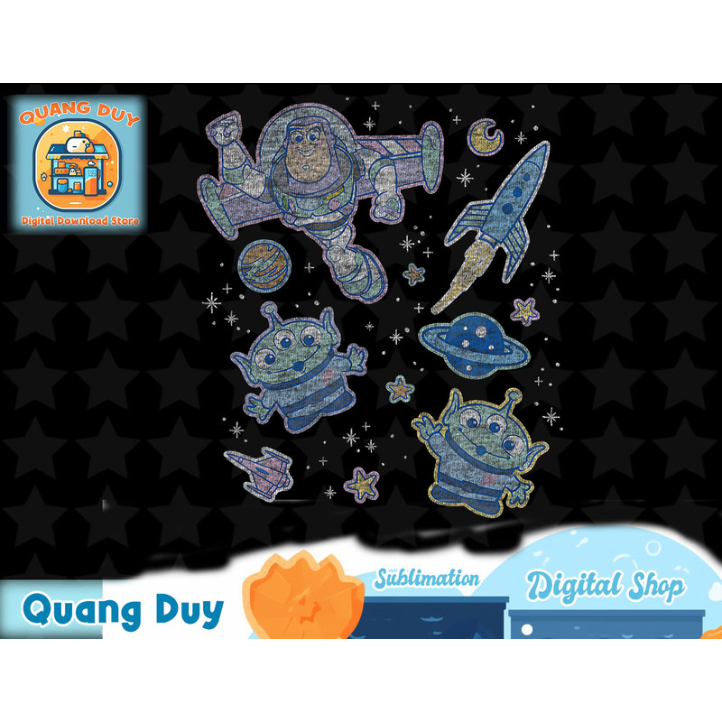 Disney Toy Story Pizza Planet Cute Aliens T-Shirt copy.jpg