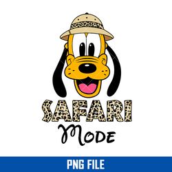 pluto safari mode png, disney safari mode png, aninmal kingdom png, disney png digital file