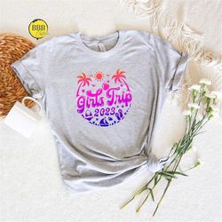 girls trip 2023 shirts, girls trip tee, girls weekend shirts, vacay mode shirt, girls vacation shirt, cruise shirts, lad