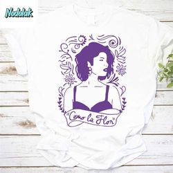like the flower como selena la flor selena inspired quintanilla la reina tee vintage t-shirt, la cantante shirt, selena