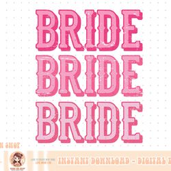 vintage retro bride rodeo cowgirl bachelorette party wedding png