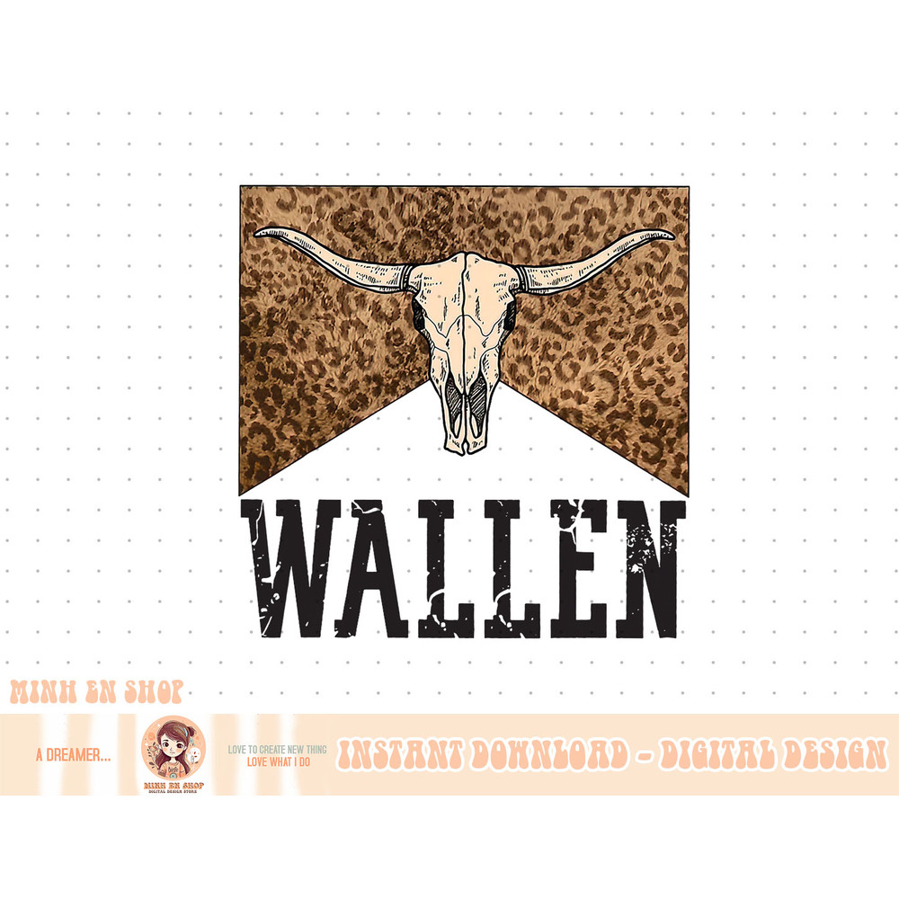 Wallen Western Shirt Wallen Bullhead Tee Cowboy Wallen T-Shirt copy.jpg
