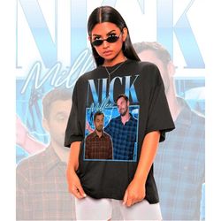 nick miller shirt -nick miller homage vintage tshirt,nick miller retro shirt,nick miller retro sweatshirt,nick miller te
