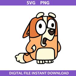 Penguin Bingo Svg, Bluey Bingo Svg, Bluey Svg, Cartoon Svg, Png Digital File