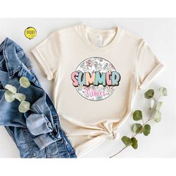 summer vibes shirt, beach shirt, summer shirt, sunrise shirt, sunset shirt, beach vibes shirt, summer beach shirt, vinta