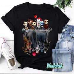 horror character halloween shadow t-shirt, halloween shirt, horror character shirt, horror movies shirt, serial killer s