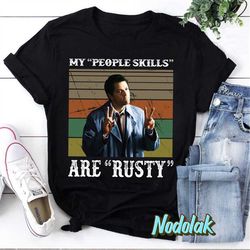 castiel supernatural my people skills are rusty vintage t-shirt, supernatural winchesters shirt, winchester brothers shi