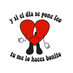 bad bunny svg, bad bunny heart svg, bad bunny logo svg, un verano sin ti svg