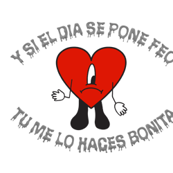 Bad Bunny Svg, Bad Bunny Heart SVG, Bad Bunny Logo SVG, Un Verano Sin Ti SVG