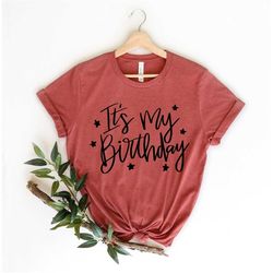 it's my birthday shirt, birthday shirt, birthday party shirt, birthday gift, gift for birthday, birthday gift shirt, kid