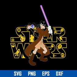 goofy star wars svg, disney star wars svg, star wars svg, png dxf eps digital file