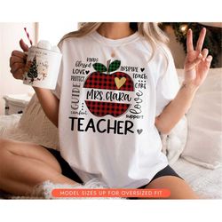 personalized teacher shirts, custom teacher gift, teaching shirt, elementary teacher sweater, teacher appreciation, new