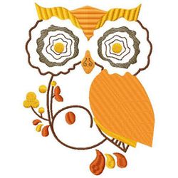 adorable owl embroidery design: perfect for your next crafting project, cute animal